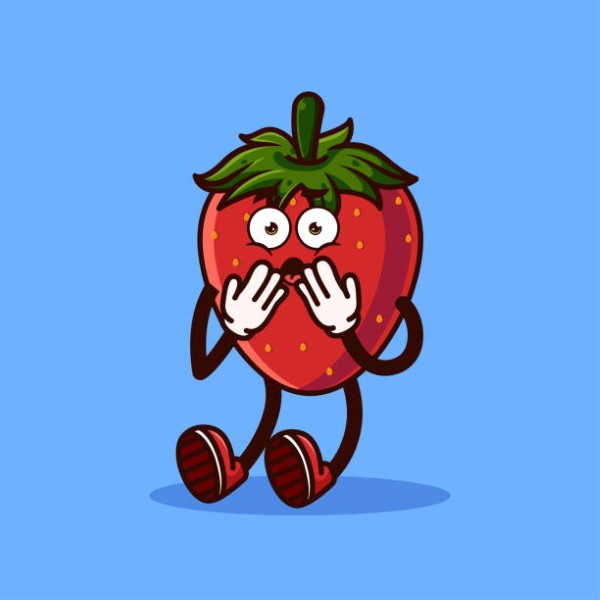 avatar dâu tây cute 9
