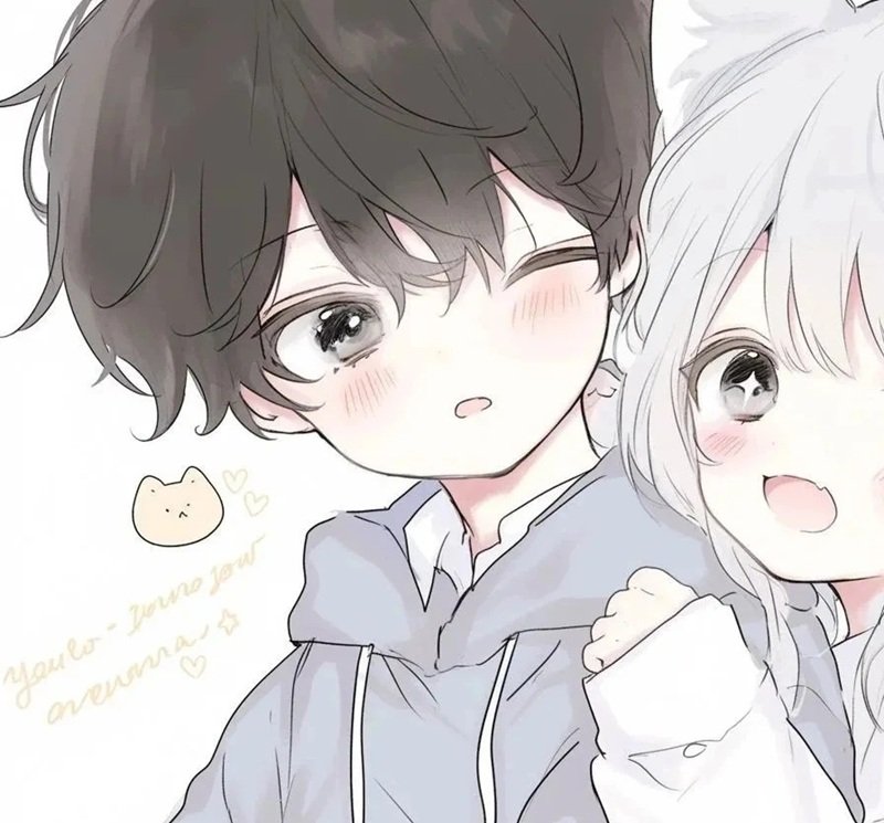 avatar đôi anime cute 13