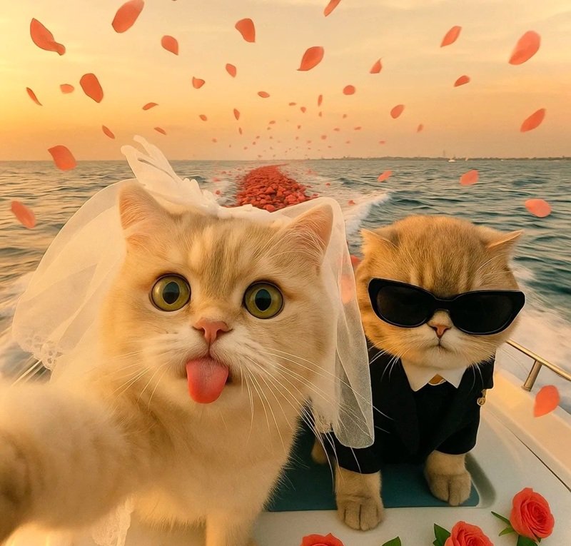 avatar đôi cute mèo 23