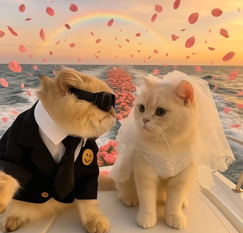 avatar đôi cute mèo 24
