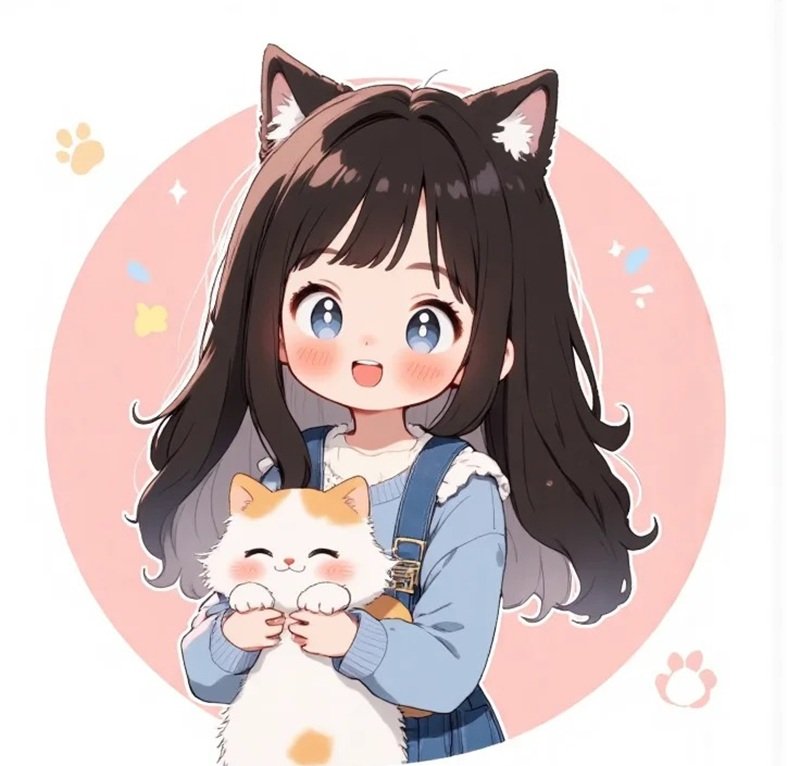 avatar đôi cute mèo 36