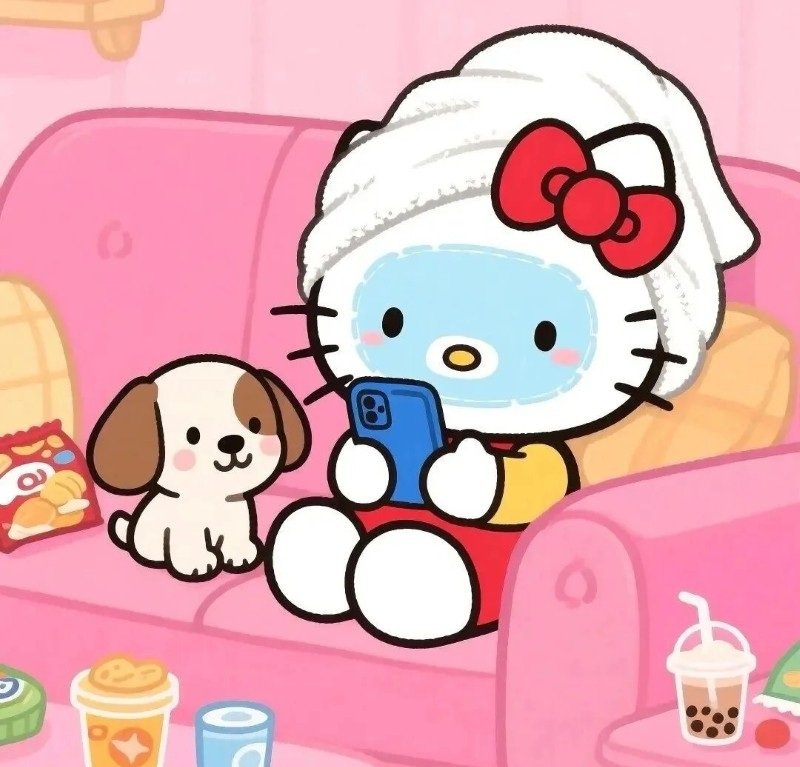 avatar đôi hello kitty 22