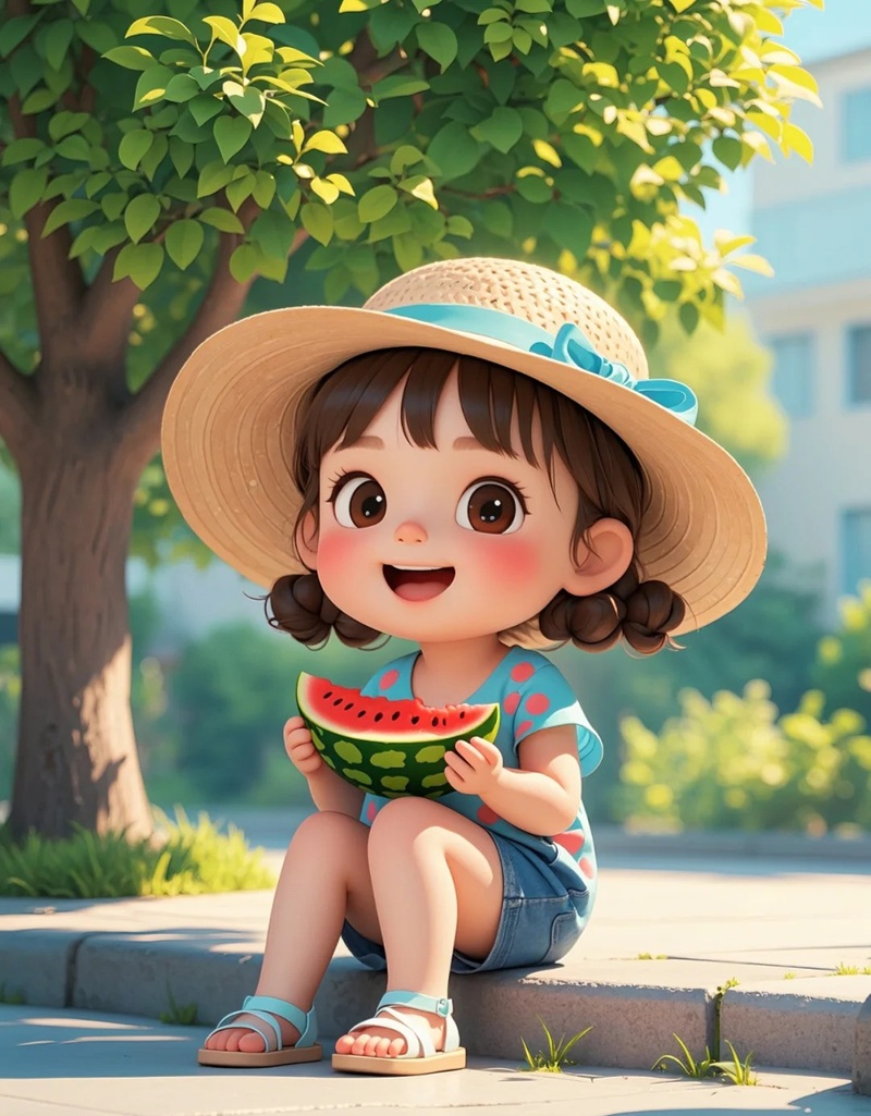 avatar dưa hấu cute 18