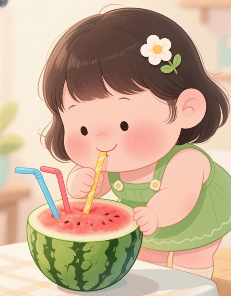 avatar dưa hấu cute 22