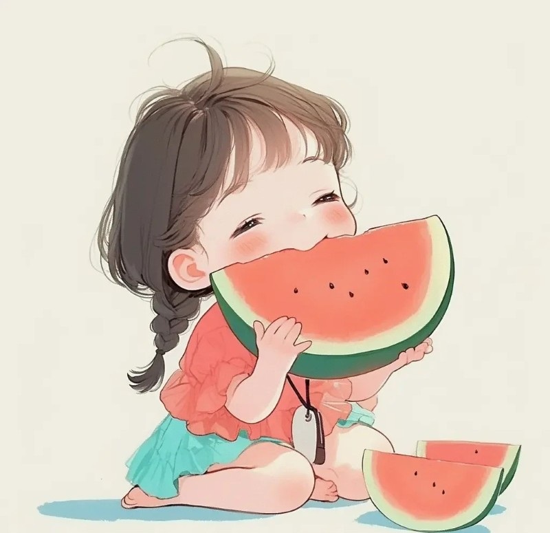 avatar dưa hấu cute 25
