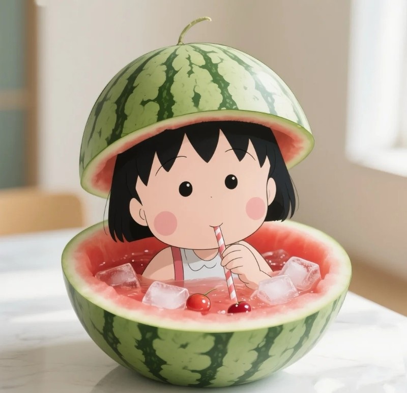 avatar dưa hấu cute 31