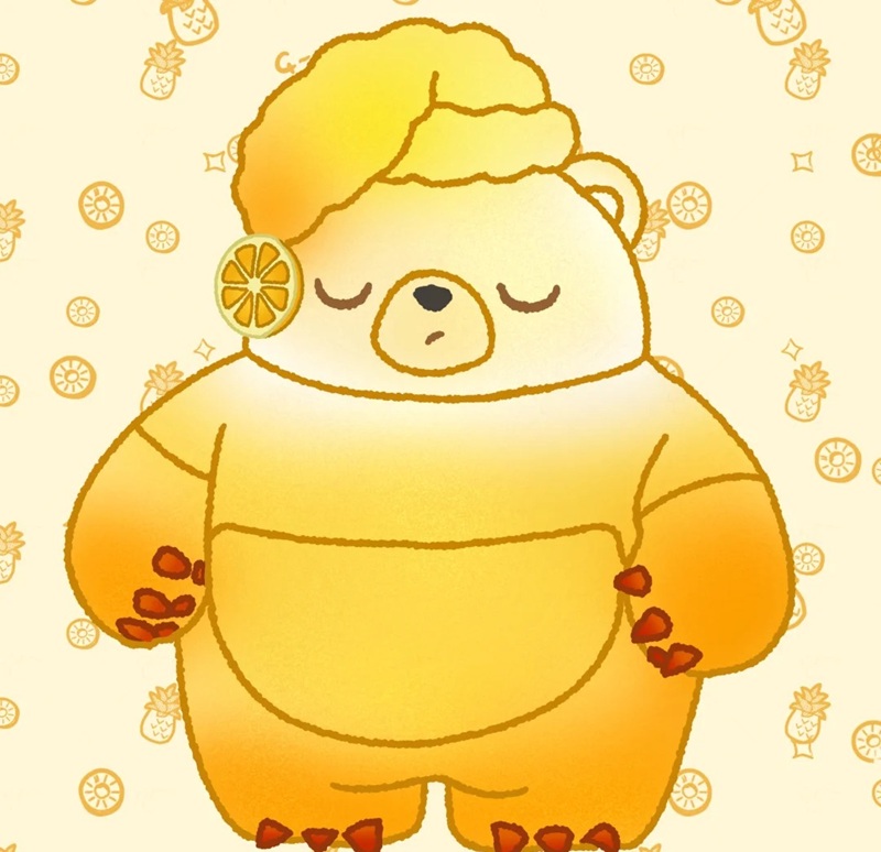 avatar gấu cute 39