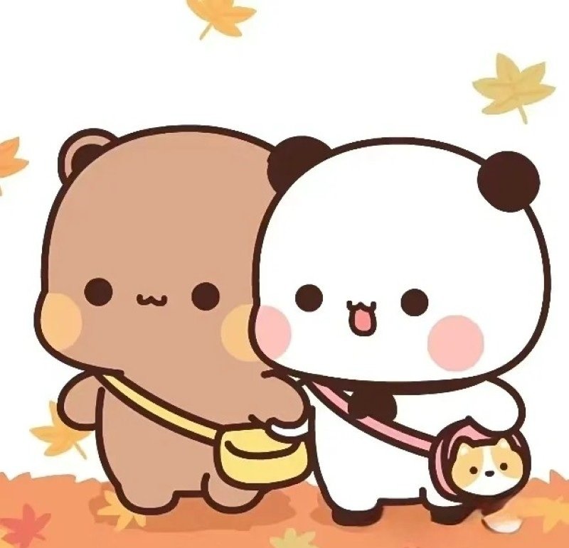 avatar gấu cute đôi 42