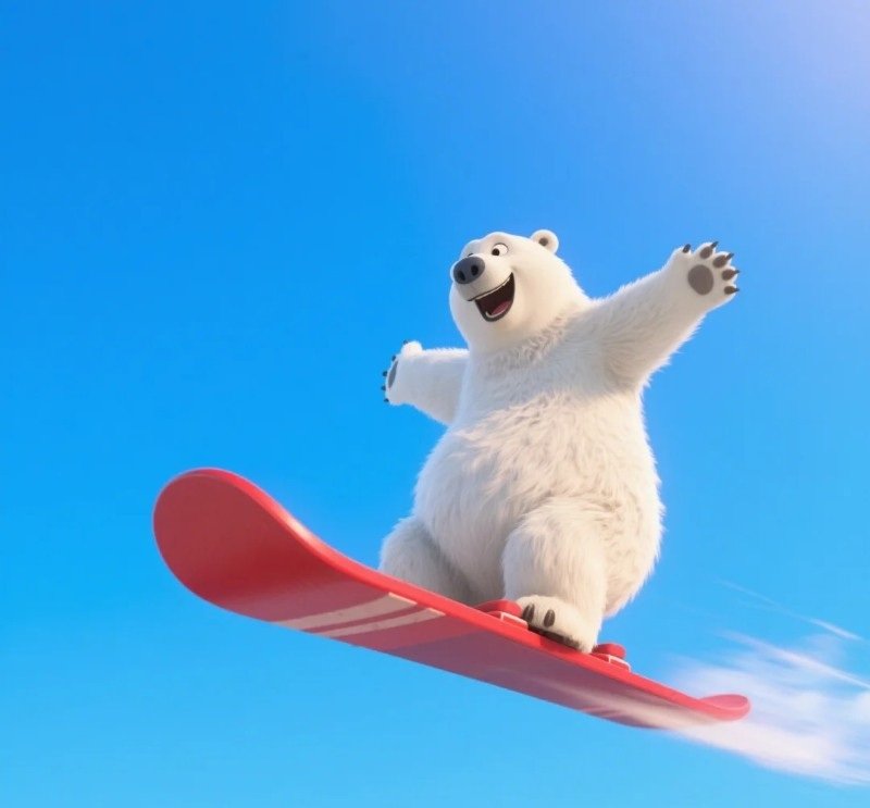 avatar gấu trắng cute 37