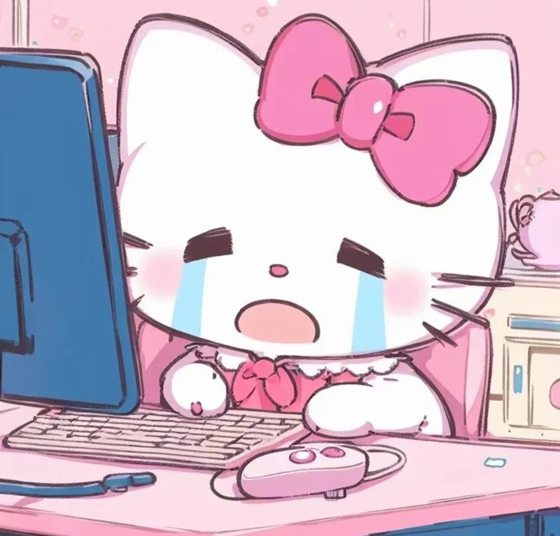 avatar hello kitty buồn 16