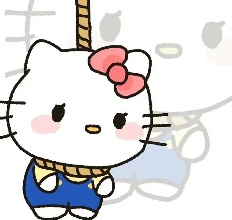 avatar hello kitty buồn 18