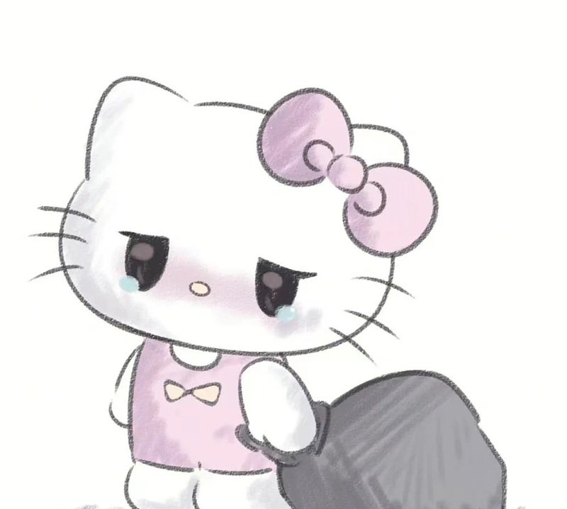 avatar hello kitty buồn 20