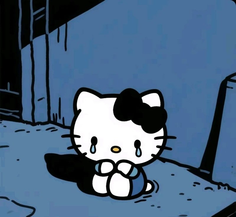 avatar hello kitty buồn 24