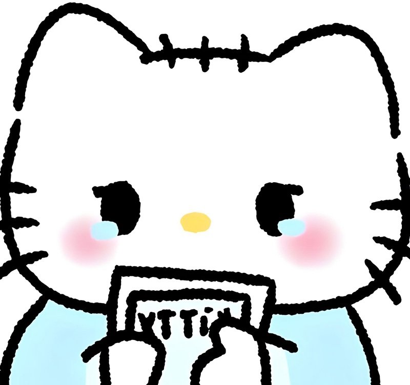 avatar hello kitty buồn 6