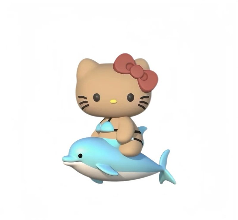 Avatar Hello Kitty cute cực hợp cho ảnh profile Instagram