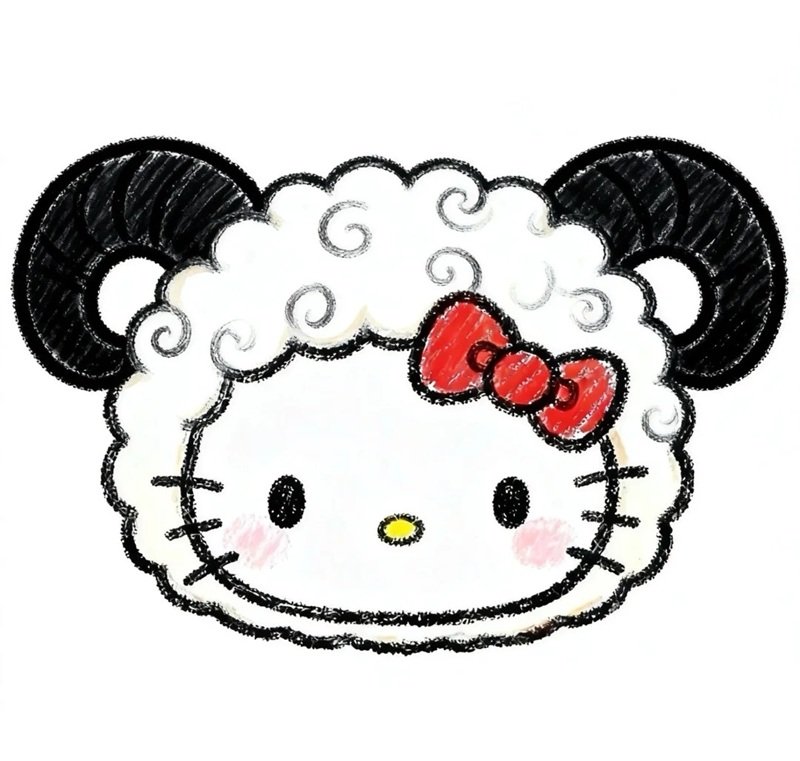 Avatar Hello Kitty cute dùng cho ảnh đại diện Instagram đẹp
