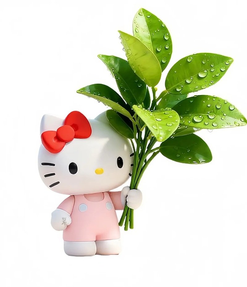 Hình avatar Hello Kitty cute phong cách pastel hồng dễ thương
