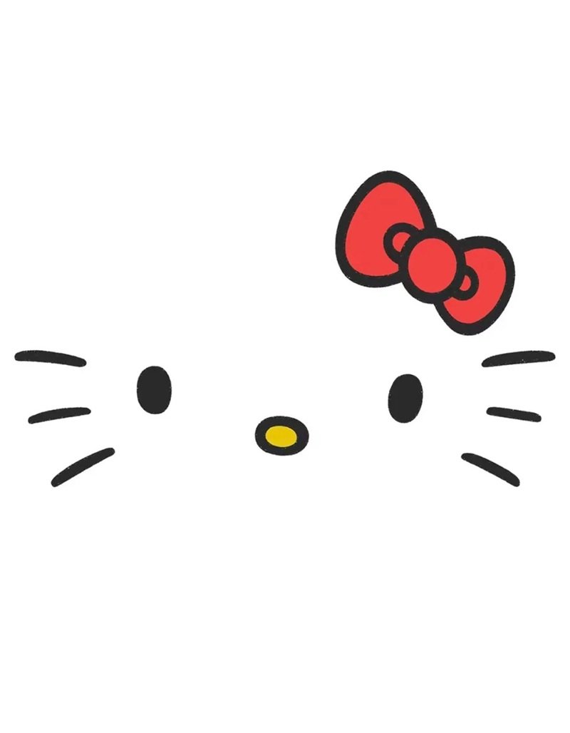 Avatar Hello Kitty cute với biểu cảm vui nhộn đáng yêu