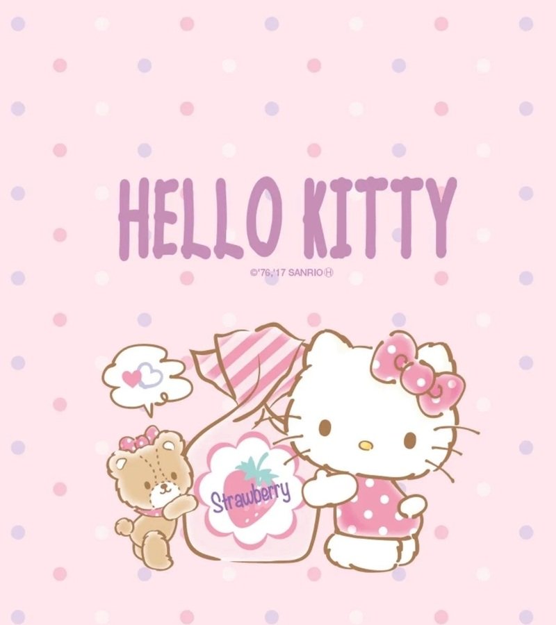 Ảnh đại diện Hello Kitty cute phong cách anime cực nổi bật