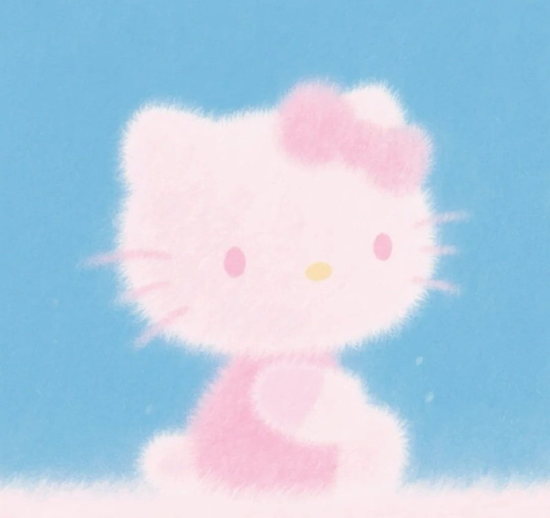 Avatar Hello Kitty cute dùng làm avatar Zalo cực dễ thương