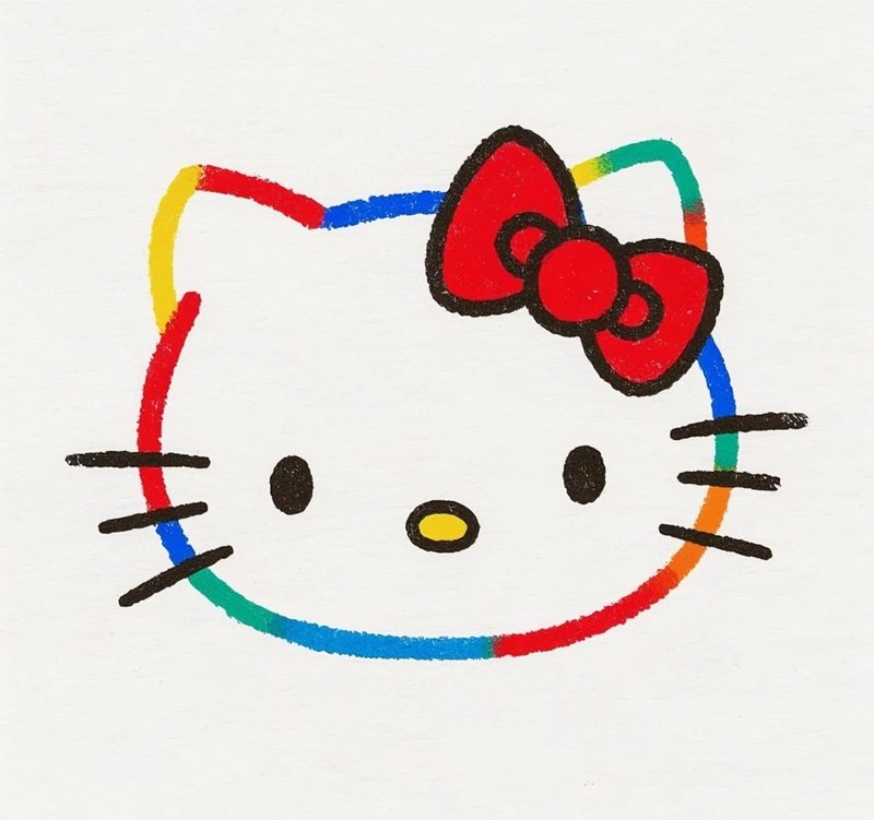 Avatar Hello Kitty cute cực hợp cho mạng xã hội hiện nay