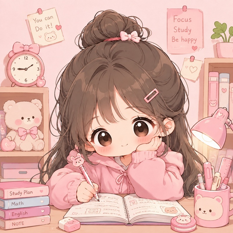 Avatar học sinh cute, tươi tắn, sinh động, đáng yêu