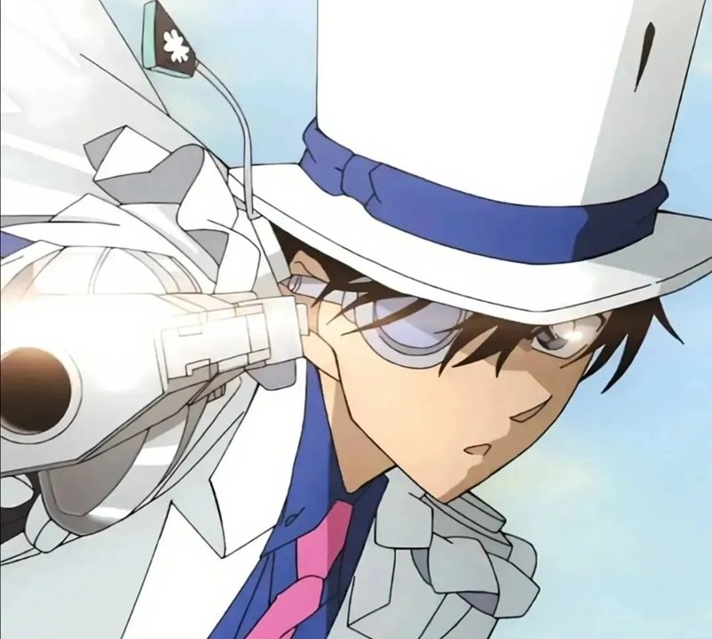 Ảnh Avatar Kaito Kid phong cách anime chibi cực xinh