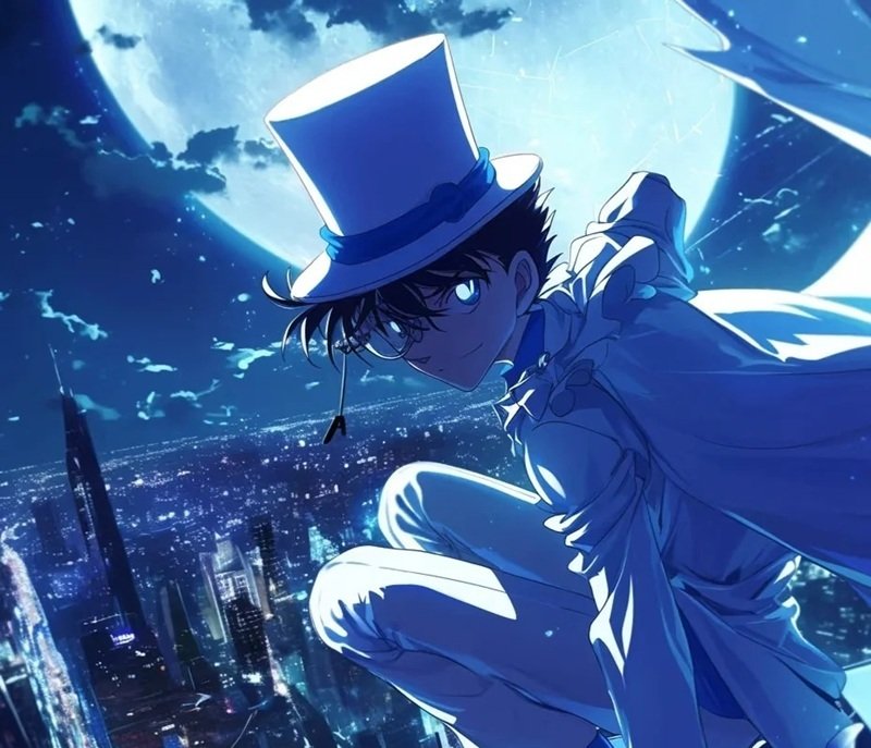 Hình ảnh Avatar Kaito Kid dùng cho Instagram cực nổi bật