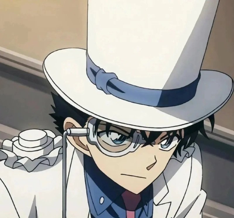 Hình ảnh Avatar Kaito Kid phong cách cool boy cực ngầu