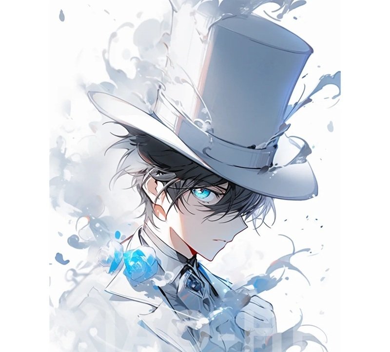Avatar Kaito Kid với tạo hình bí ẩn cực kỳ cuốn hút
