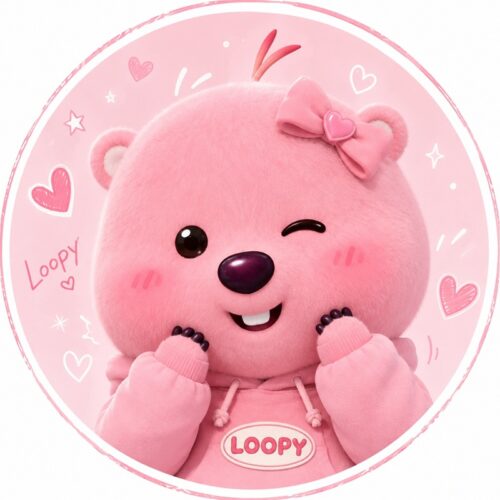 Avatar loopy cute, vui nhộn, mềm mại, đáng yêu, ấm áp