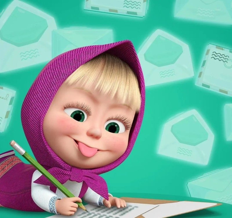 Avatar Masha cute dành cho người thích phong cách dễ thương