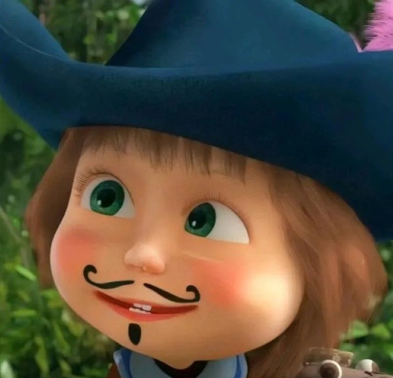 Ảnh avatar Masha cute dành cho người thích phong cách cute