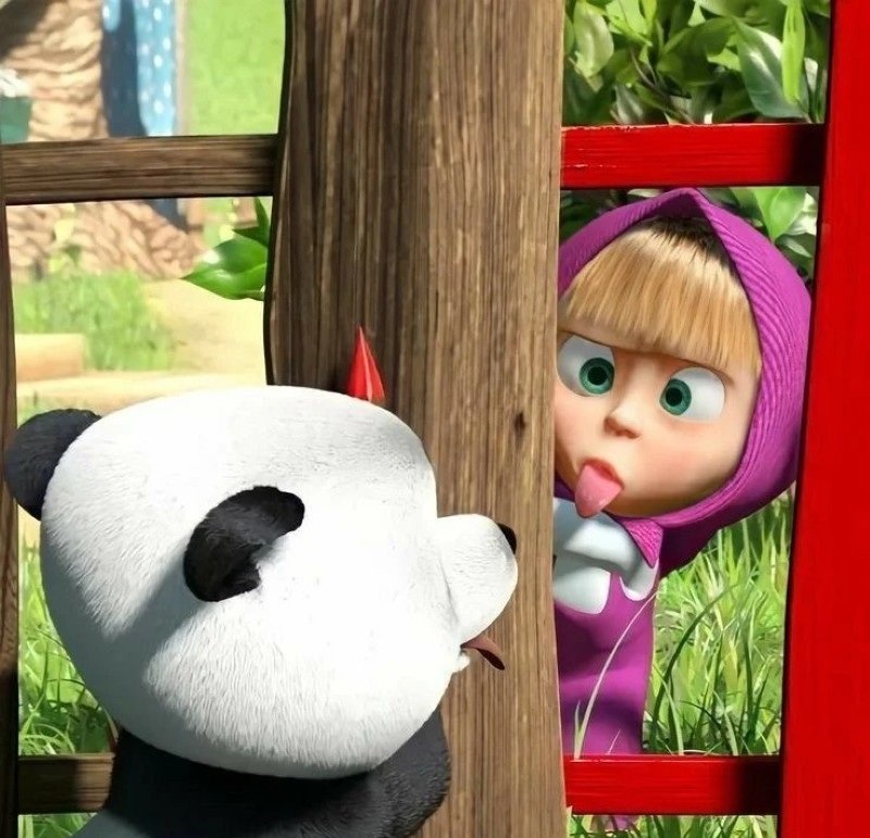 Hình avatar Masha cute dành cho ảnh đại diện Zalo đẹp