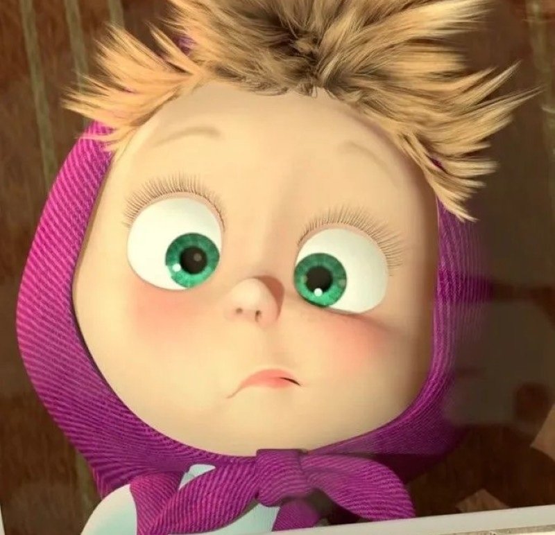 Avatar Masha cute phong cách dễ thương dành cho nữ sinh