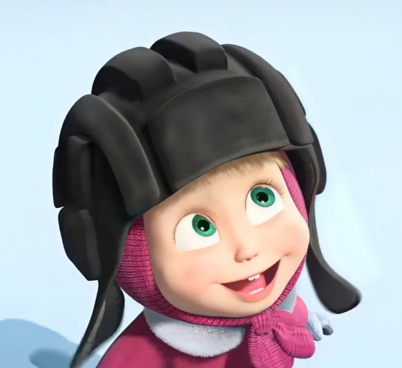 Ảnh avatar Masha cute cực đáng yêu dành cho ảnh đại diện