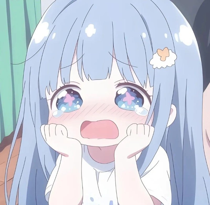 avatar màu xanh dương anime 33