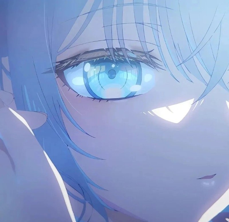 avatar màu xanh dương anime 38
