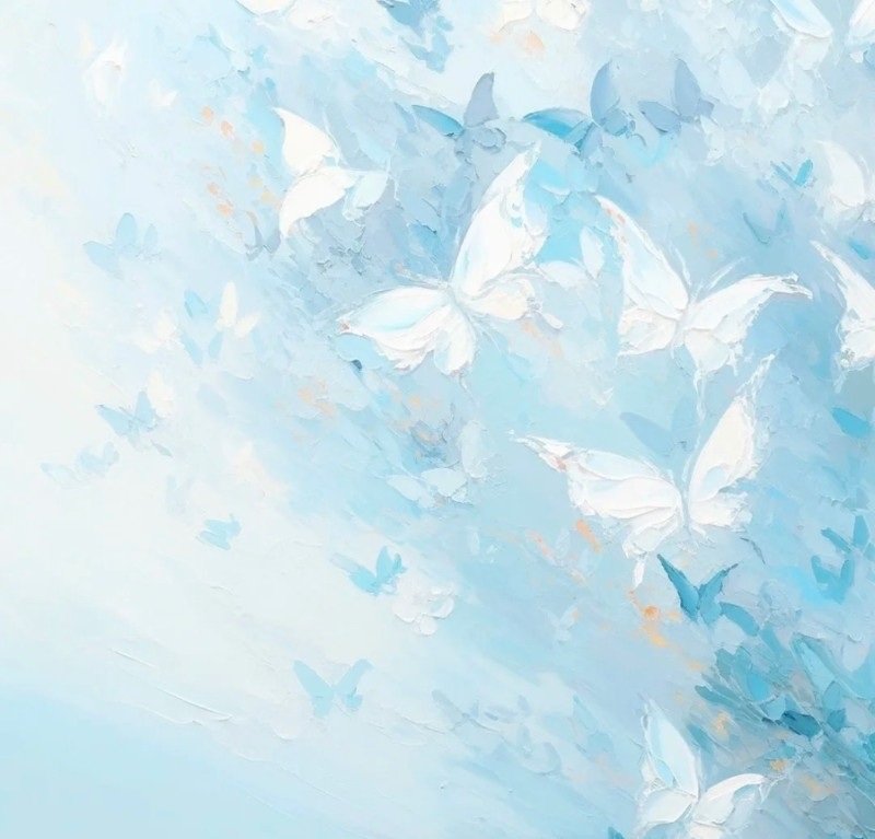 avatar màu xanh dương anime 4