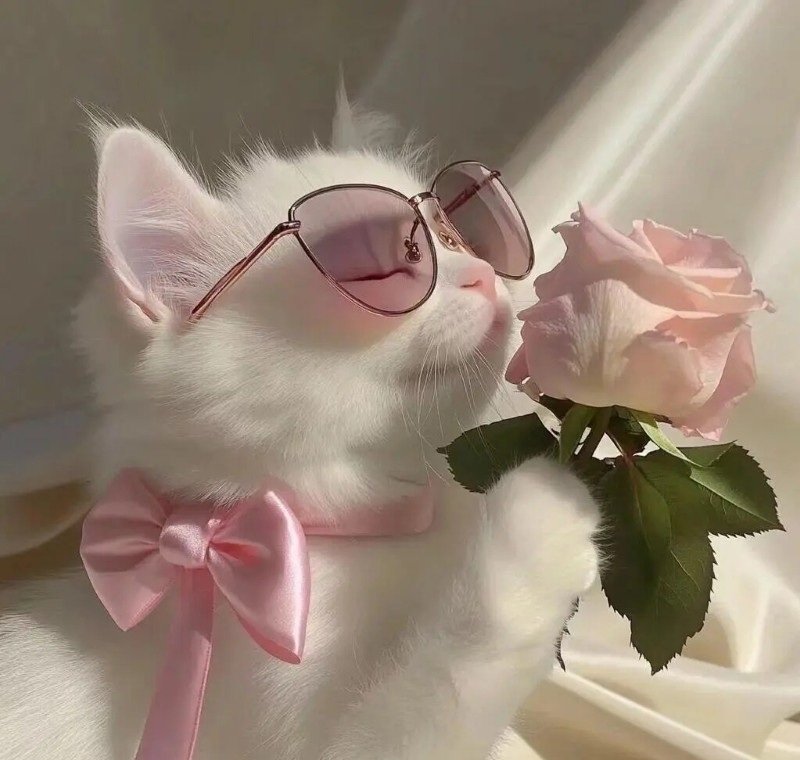 Khi độ cute gặp thêm chiếc kính, avatar tự nhiên có điểm nhấn hẳn