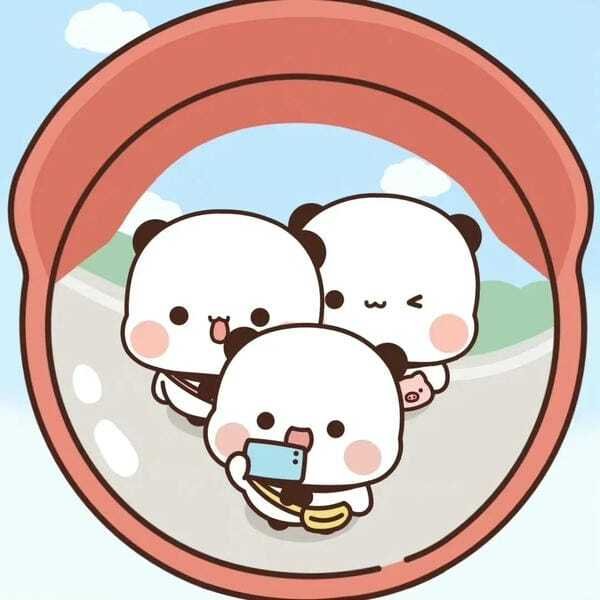 Hình ảnh avatar nhóm 3 người cute dành cho hội bạn thân