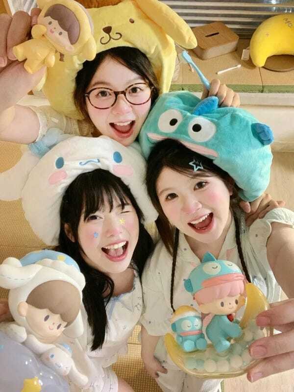 Ảnh đại diện nhóm 3 người cute với tone màu pastel đẹp