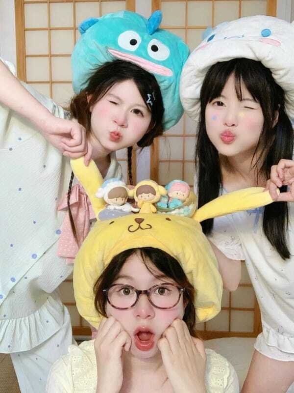 Hình avatar nhóm 3 người cute cực hợp làm ảnh đại diện