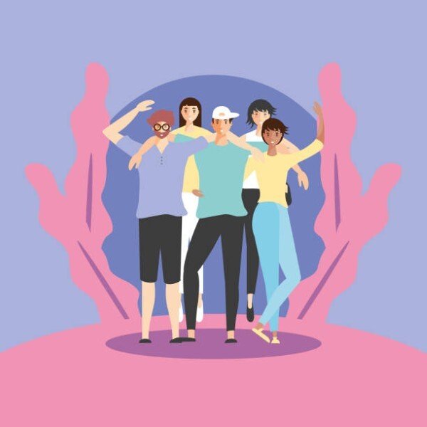 Nhóm năm đứa nhưng độ đáng yêu thì phải nhân lên gấp mười