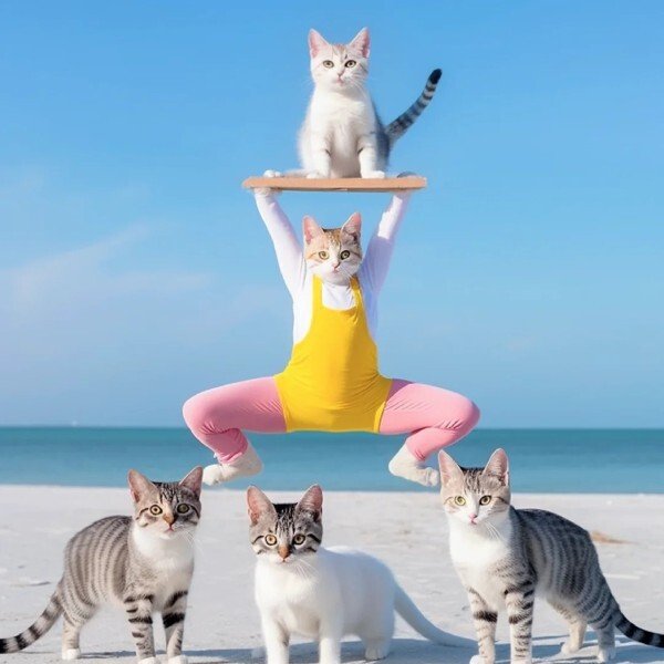 Avatar nhóm 5 người cute dành cho tình bạn nhìn thôi đã thấy vui