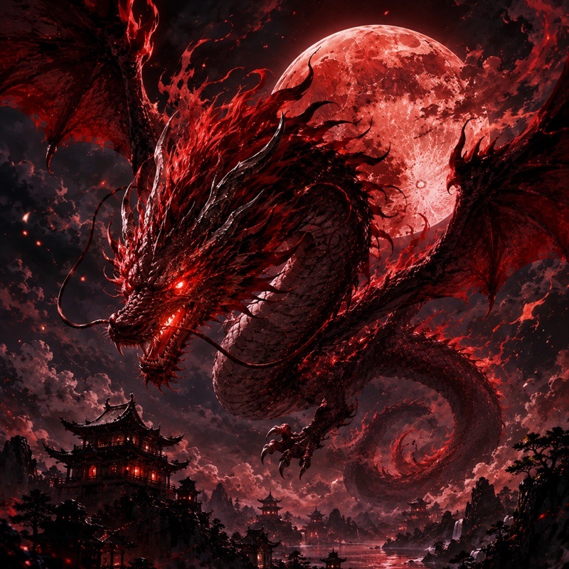avatar rồng ngầu