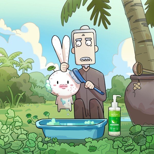 avatar thỏ bảy màu ngầu 16