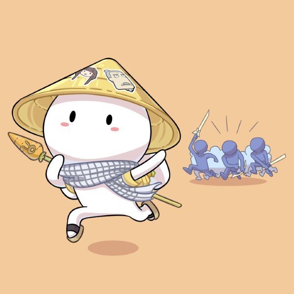 avatar thỏ bảy màu ngầu 8