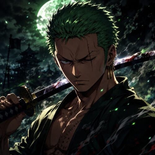 Avatar zoro ngầu, chất chơi, cool ngầu, cá tính, hot