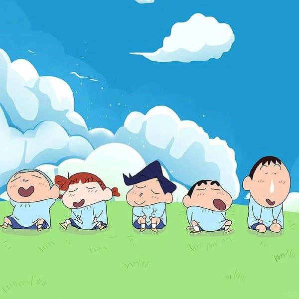 Avatar nhóm 5 người cute dành cho hội cứ gặp nhau là cười hết nấc